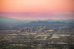 Skyline of Phoenix, Arizona, where accident lawyers can help pursue claims