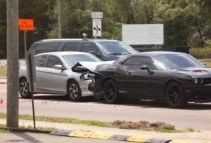 Car Accident in a work zone