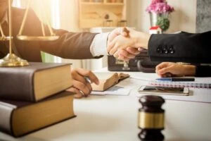 Counseling and giving advice and prosecutions about the invasion of space between private and government officials to find a fair settlement.