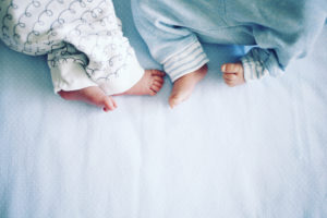 two babies