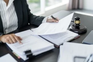 A doctor sexual abuse lawyer talks with a client about the evidence needed to prove sexual abuse by a doctor.