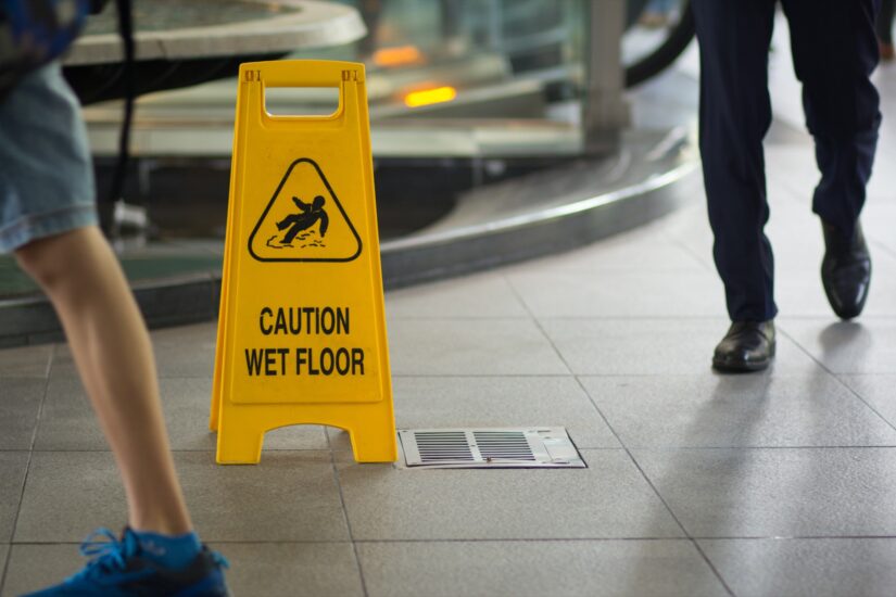 Caution Wet Floor