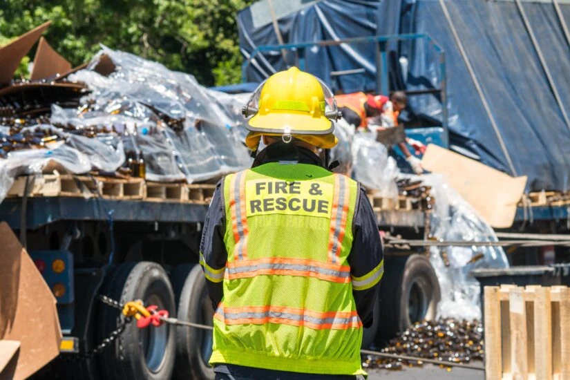 Fire & Rescue team member