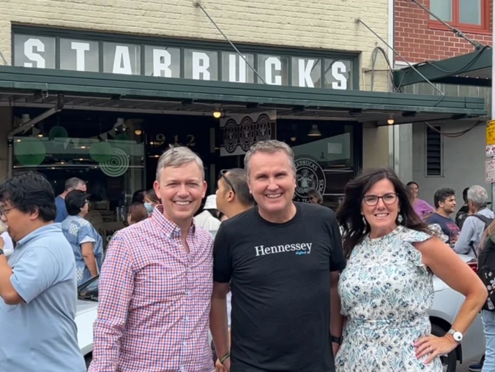 Scott, Rob, and Cindy in Seattle for the AAJ Annual Convention