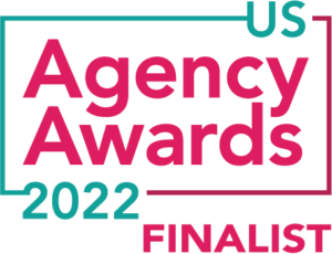 US Agency Awards finalist badge