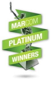 the MarCom Awards Platinum Winners designation