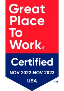 Great Place to Work Certified badge