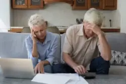 Couple finds out that their financial advisor lost their money.