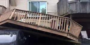 Five Most Common Deck Collapse Injuries