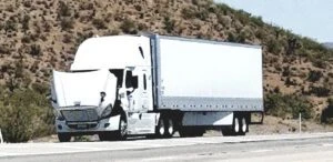 brocken truck