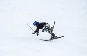 The Fall Of The Skier