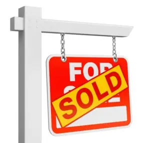 home-sold-sale-real-estate-sign-isolated-white