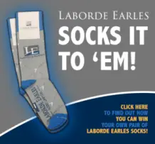 Laborde Earles Socks it to Them!