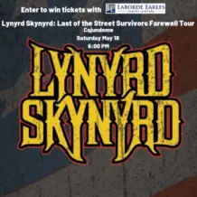 Lynyrd Skynyrd: Last of the Street Survivors Farewell Tour Ticket Giveaway