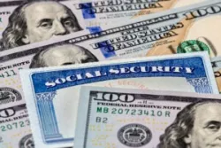 Social Security card with cash. A Hendersonville social security disability lawyer can help you seek benefits if you are disabled.