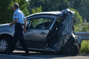 Semi-truck accident