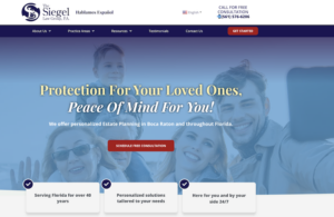 Introducing Our New Website | Siegel Law Group, P.A. in Florida | Boca Raton, FL