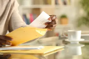 woman-reviewing-her-loan-paperwork