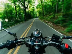 Black Motorcycle | Motorcycle on Road | Motorcycle Accidents