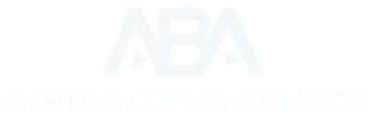 Logo of American Bar Association.
