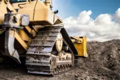 bulldozer-by-dirt-pile