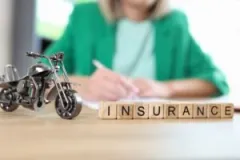 motorcycle-and-insurance-company-representative
