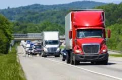 A large amount of traffic on the interstate. You can work with a Mishawaka interstate accident lawyer after a crash on a busy road.