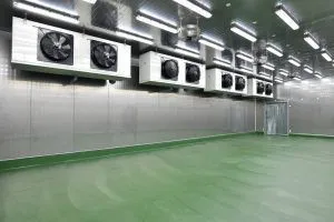 large cold storage refrigeration room 