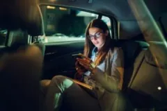 A female passenger is contacting the police to report an Uber crash. If your Uber driver was in an accident, a car accident lawyer can tell you more about what happens next.