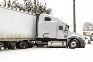 jackknifed semi accident