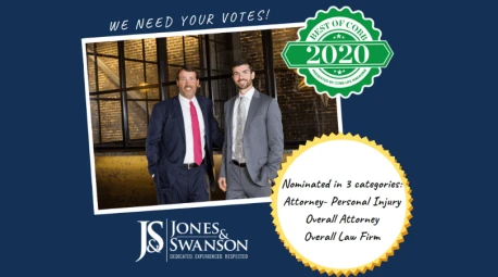 Jones & Swanson Nominated for THE Best of Cobb 2020!