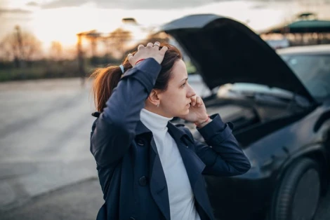 Women in accident