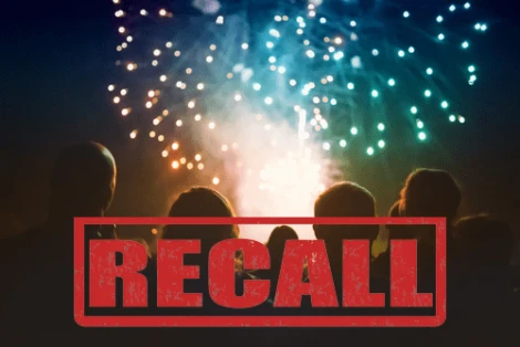 Fireworks recall