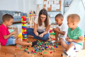 A child care administrator plays with young children. How do I respond if there's a complaint against my child-care administrator license?