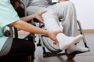 Ankle and foot injury car accident settlements