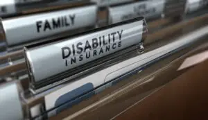 File,With,Focus,On,The,Text,Disability,Insurance,And,Blur