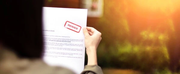 Woman holding letter