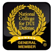 National College of DUI Defense Member badge