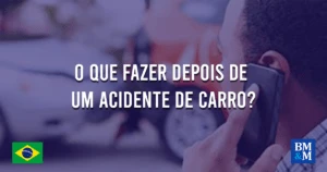 O que fazer depois de um acidente de carro