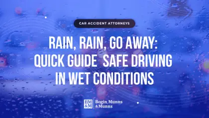Personal Injury Attorneys’ Guide to Safe Driving in Wet Conditions