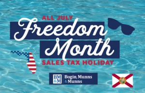 Florida Freedom Month Sales Tax Holiday