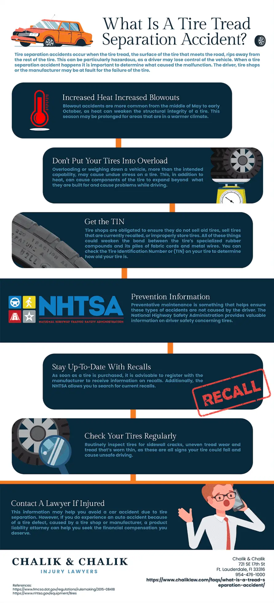 Infographic: What Is A Tread Separation Accident?