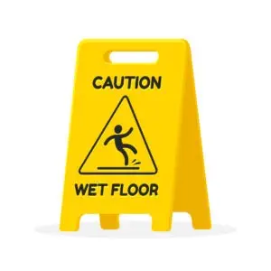 Does a Wet Floor Sign Reduce Liability?