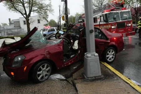 Car Crash Pole