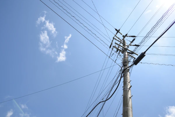 Utility Pole Falls On Cruiser in Dallas