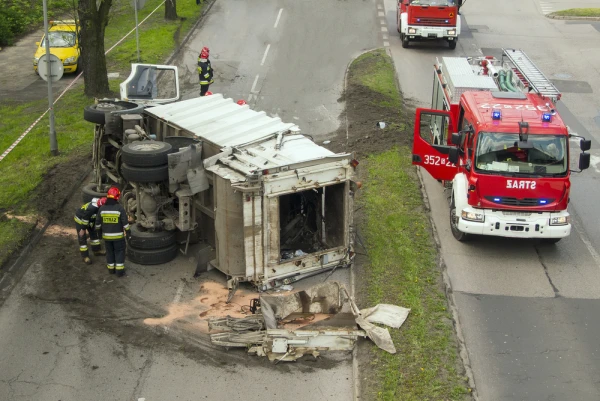 Garbage Truck Accident