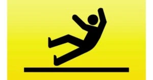 slip and fall sign