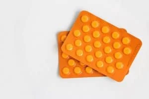 orange birth control pills