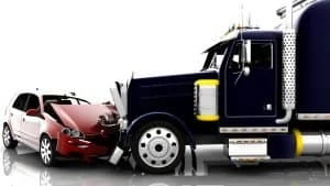 truck and car collision