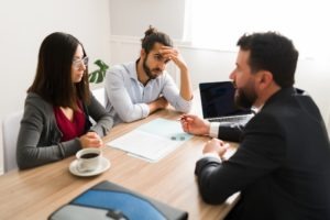 folks working out a settlement